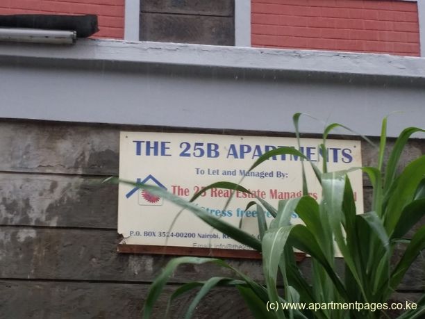 The 25B Apartments, Likoni Road, 183, Nairobi City, Nairobi, Kenya
